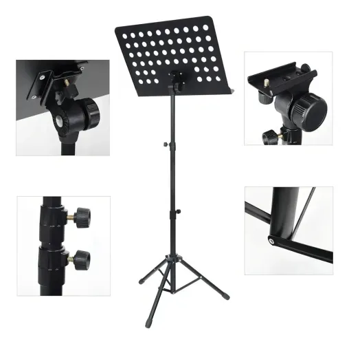 Estante Partitura Pastas Tablet Pedestal Suporte Sm009LT Smart