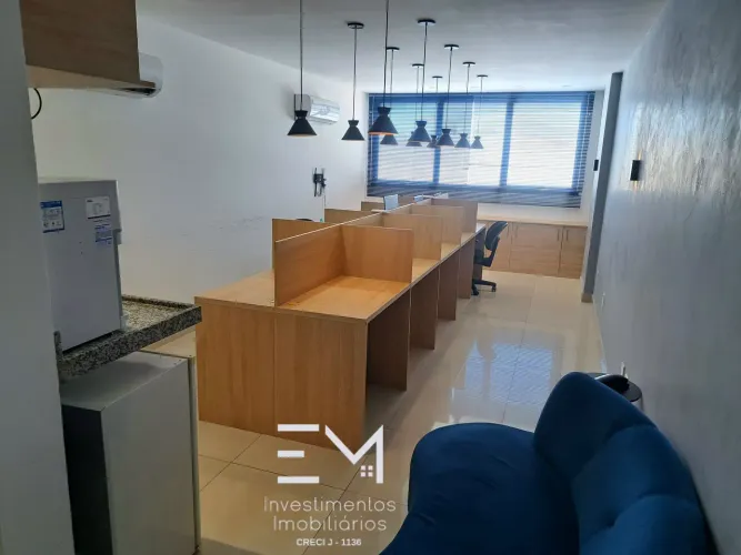ALUGO - Sala Comercial Mobiliada no Parque Office