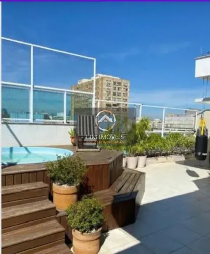 Cobertura de luxo em Icaraí - Niterói: 224m², 4 quartos, 2 suítes, 5 banheiros por R$2.400