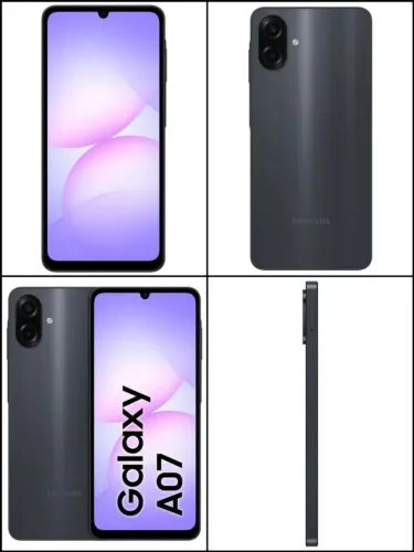 Samsung Galaxy A07 Preto 128 Gigas NOVO LACRADO NA CAIXA 