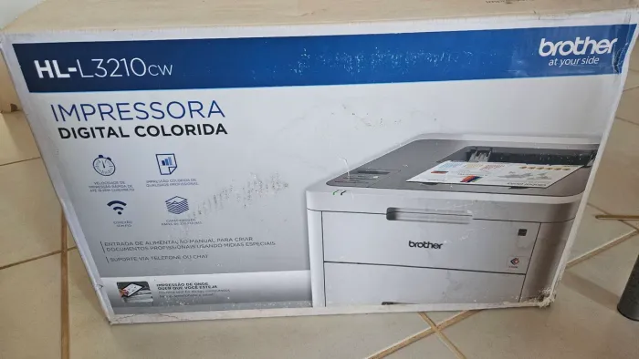 Impressora Brother HL-L3210CW - Colorida - Tecnologia Led