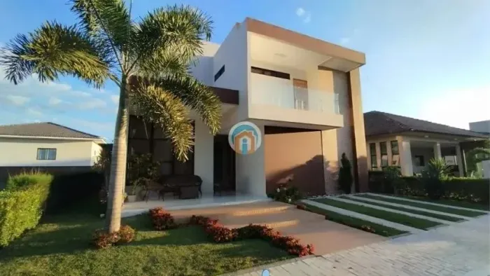 Casa no Águas da Serra - Locação - 5 Suítes, Área Gourmet e Churrasqueira