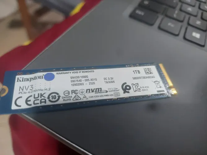 Nvme 1tb Kingston deixa voando