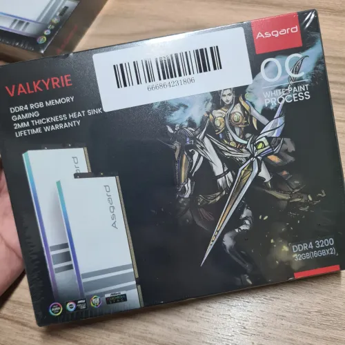 Memória ram asgard valkyrie 16gb x2 3200mhz