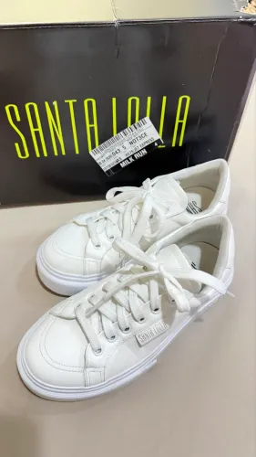 Tênis Branco Santa Lolla 
