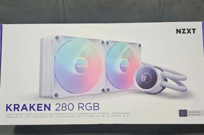 Water Cooler Nzxt Kraken 280 Rgb, 280mm Branco