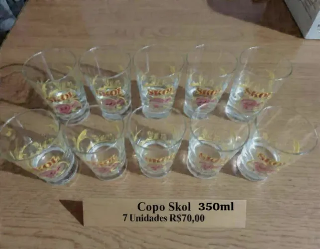 Kit Copo Skol 350ml