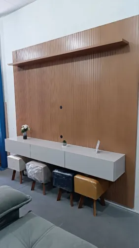 Painel fresado MDF tv até 75? 12x R$ 133,33