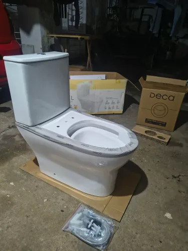 Bacia acoplada Deca linha de luxo completa 