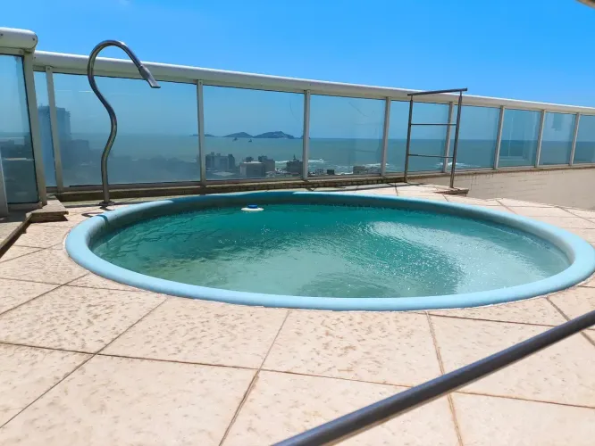 Cobertura Duplex no Glória, Com 3 quartos, sendo 2 suítes. 4 vagas , armár. SplGlória -