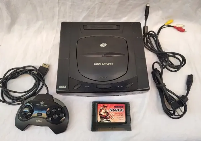 Sega Saturn Leitor Ruim Mas Joga Pelo Saroo - Leia Descrição