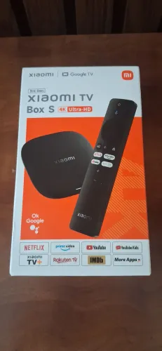 Xiaomi Mi TV Box S 3ª geração 4K wifi6 2gb 32gb google assistent