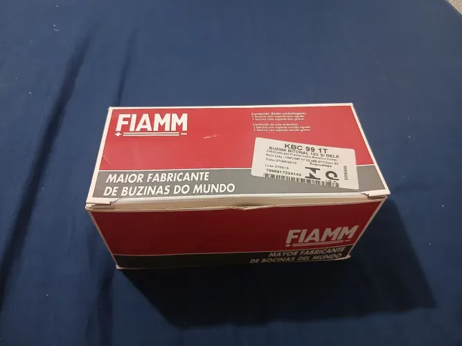 par de buzinas automotivas bitonais Fiamm modelo KBC 99 1T