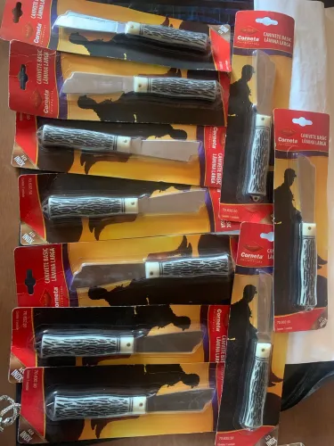 Kit com 10 lâminas e cabos