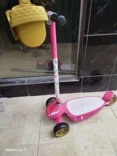 Patinete infantil bandeirantes