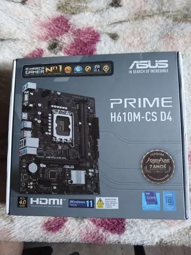 PLACA-MÃE ASUS H610M-CS D4 DDR4