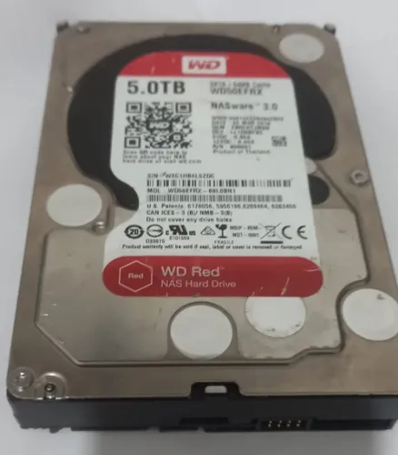 HD WD 5TB Em Alerta Mas func. Normalmente Vê Fotos