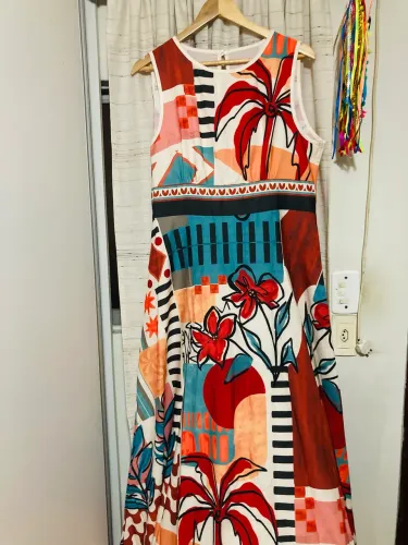 Vestido estampado G