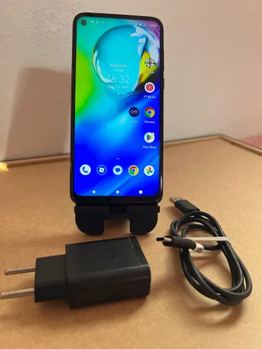Moto G8 Power 64GB Azul - Excelente estado, bateria ótima + carregador original