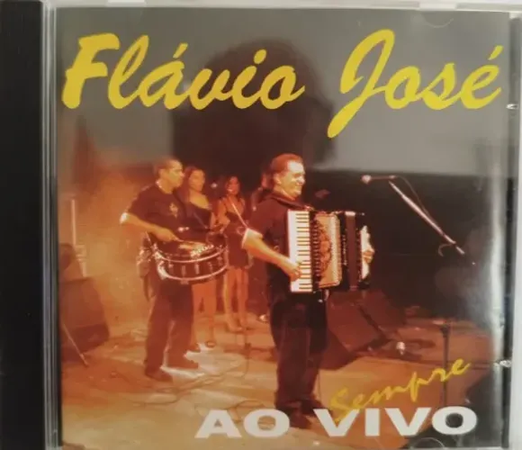 CD Musical - Flávio José - Sempre ao vivo