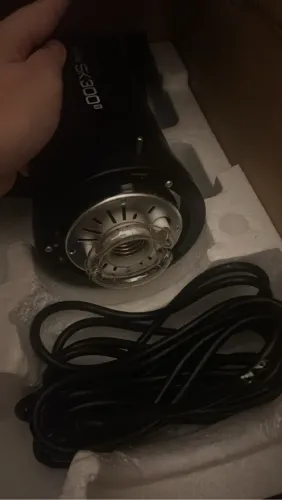 Sk 300 ii tocha flash, rádio flash X pro canon, softbox triopo 90cm octabox