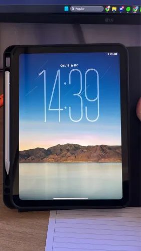 iPad 10 (98% bateria com apenas 62 ciclos)