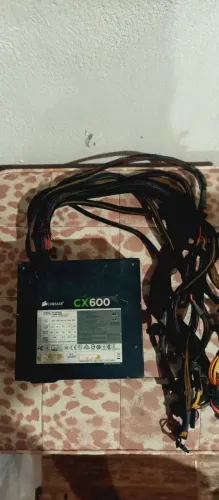 Fonte Corsair Cx600 600w