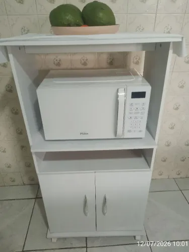 Armário para microonda forno elétrico 