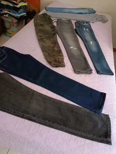 bermudas e calças