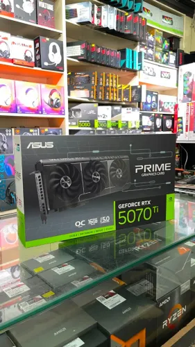 Placa de Vídeo ASUS GeForce RTX 5070 Ti PRIME OC 16GB - Nova | KLS Informática