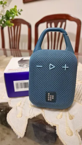 Caixa de som Tronsmart Mirtune H1, Azul, 8W, Bluetooth 5.3, IPX7
