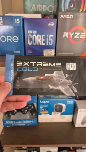 Pasta térmica Extreme Cold Mach1 nova lacrada!