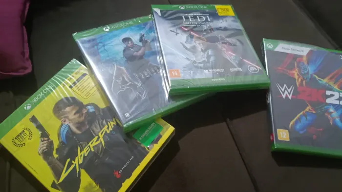 Lote jogos Xbox One Series X Novos