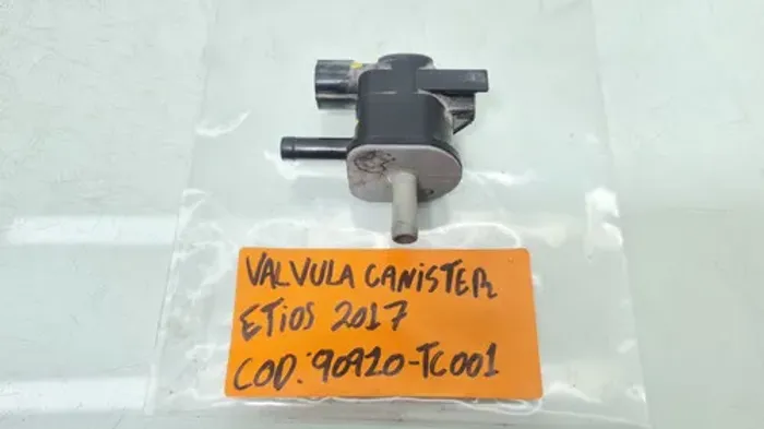 Válvula Cânister Toyota Etios Ano 2016 2017 N 90910tc001