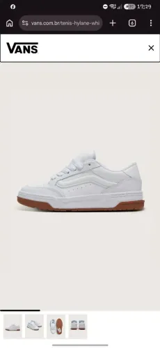 TÊNIS VANS HYLANE WHITE GUM