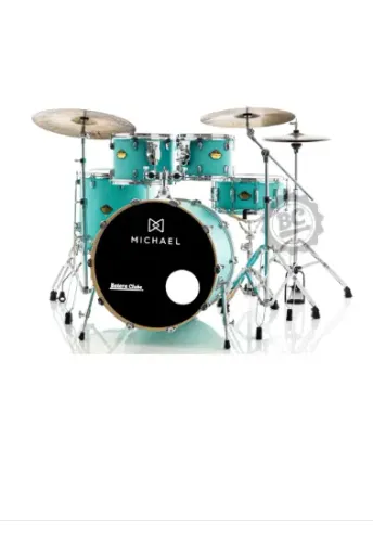 bateria michael drum greem DM822K nova foto real 