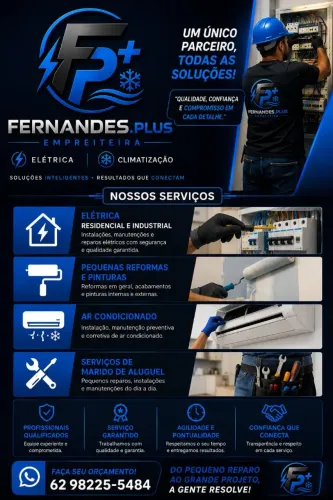 Marido de aluguel, pequenos reparos e eletricista 