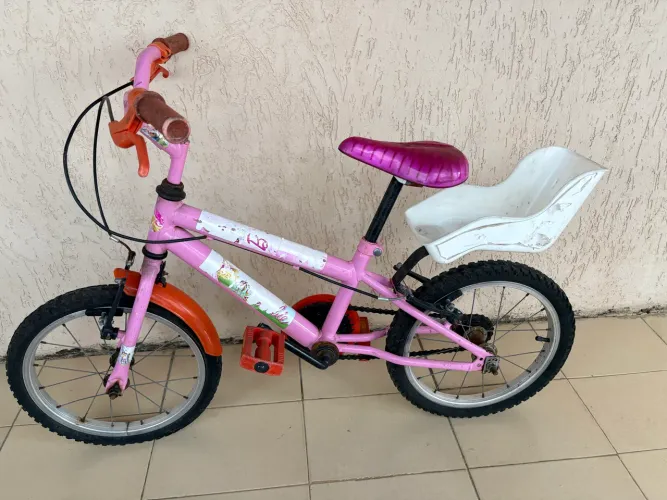 Bicicleta aro 16 rosa