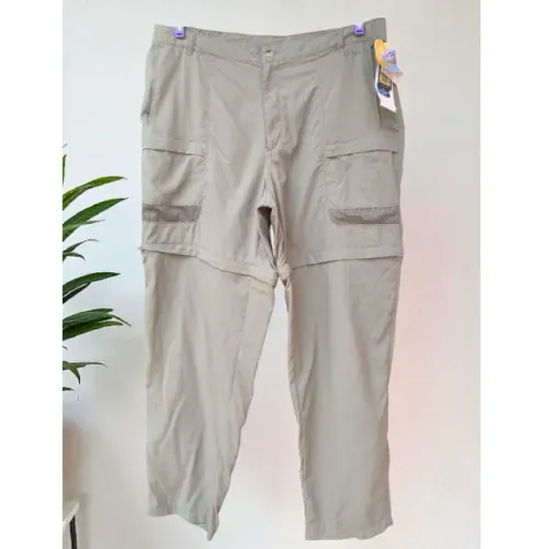 calça e bermuda cargo columbia 2 em 1 spf30 caminhada trilha feminina Tam GG