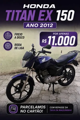 Vendo titan ex 2012 
