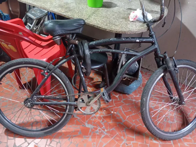 Bicicleta de idoso