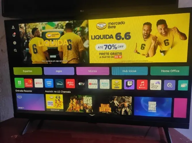 Smart Tv LG 32 polegadas, webOS 23, em perfeitas condições