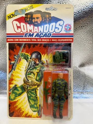 Comandos em Ação Estrela Fumaça Batedor Anti Fogo