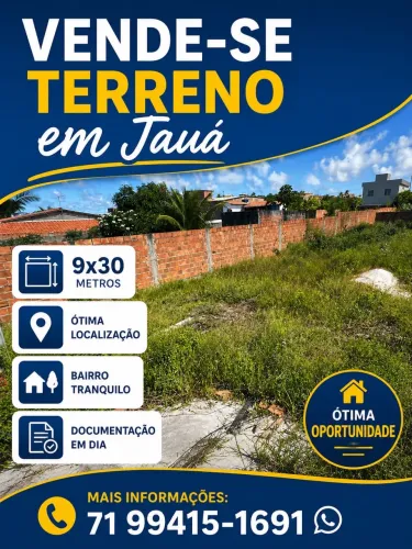 Vendo terreno em Jauá
