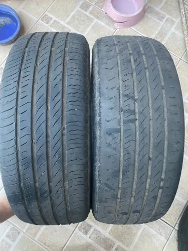Pneus 205/55R17 continental meia vida