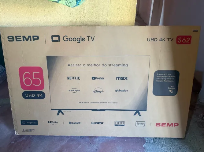 Smart Tv SEMP 50 polegadas Lacrada
