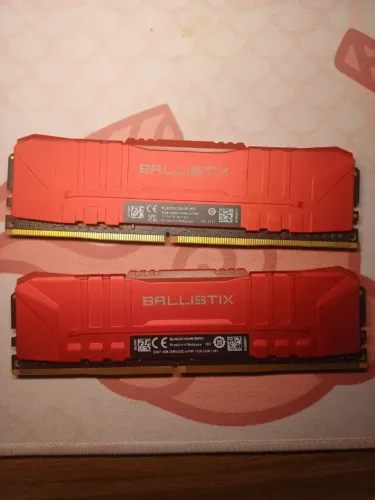 Kit 16GB (2x8GB) Crucial Ballistix DDR4 3200MHz CL16