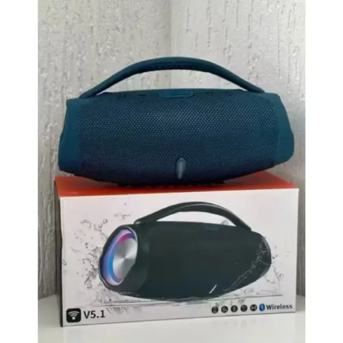 Caixa de som boombox bluetooth bivolt