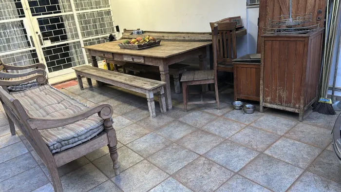 MESA FAZENDA MADEIRA LEI COM 3 METROS