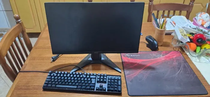 Monitor Gamer, Teclado Gamer e Mouse Gamer